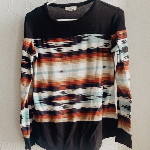 Aztec Long Sleeve Shirt - Picture 3 of 3